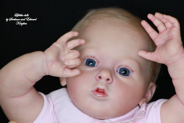 Куколка реборн Светочка из молда Тиффани от Ковылиных Светланы и Эдуарда | Бэйбики Куколка реборн Светочка из молда Тиффани от Ковылиных Светланы и Эдуарда