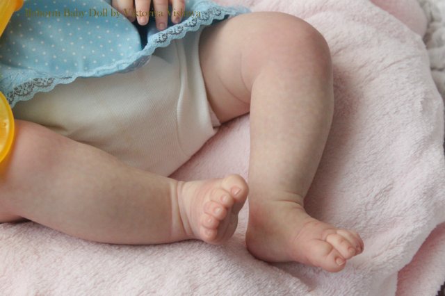 Летнее солнышко... Сабриночка. Куколка реборн Виктории Вишни (фото 5)