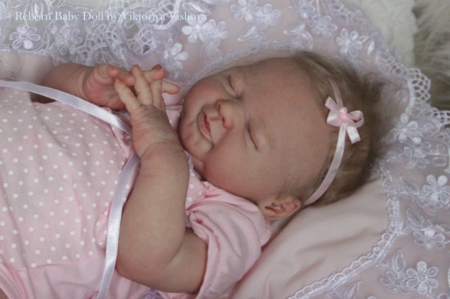 Крохотулька Angeli от Elisa Marx. Куколка реборн Виктории Вишни