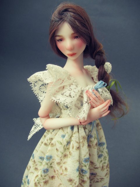 Две красавицы. Авторские шарнирные куклы Варвянской Алины (фото 3)