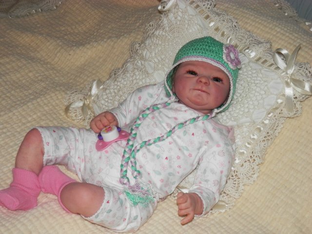 Смешнулька-крохотулька Марта. Кукла-реборн Шутовой Анны (фото 2)