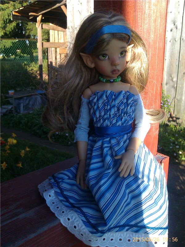 Дачные зарисовки — Куклы Kaye Wiggs (Кайе Виггс): авторские BJD (БЖД) (фото 10)