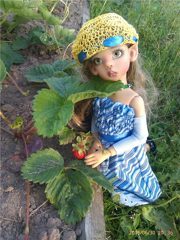 Дачные зарисовки — Куклы Kaye Wiggs (Кайе Виггс): авторские BJD (БЖД) (фото 8)