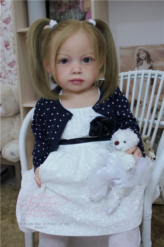 Ласковая Лиза. Кукла реборн Анастасии Гангало (фото 10)