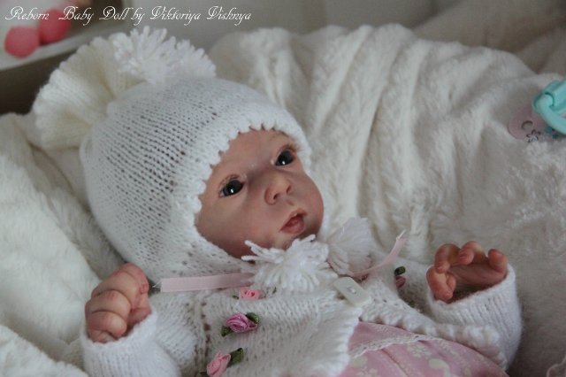 Аделиночка 2... Куколка реборн Виктории Вишни