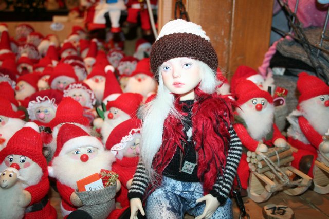 Еще немного рождества — Гибридизация кукол BJD (БЖД): пересадка головы