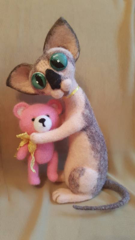 Сфинксов много не бывает — Авторские работы в частных коллекциях: домашние фото кукол и игрушек