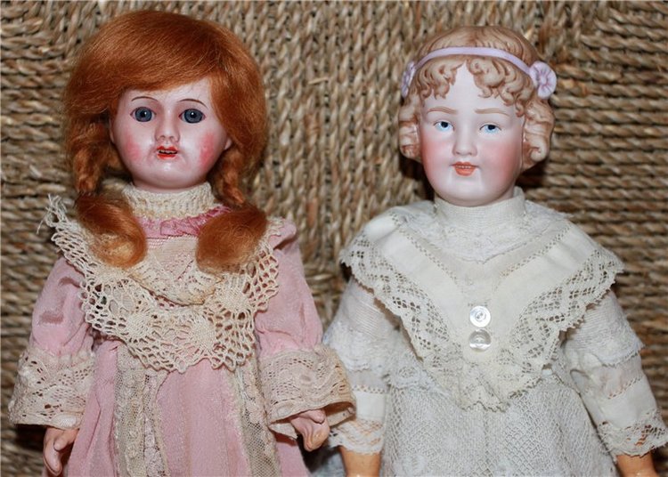 Антикварные куклы: французская кукла Unis и характерная немецкая кукла Revalo (фото 3)
