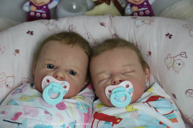 Близняшечки Ноа... Куколки реборн Виктории Вишни