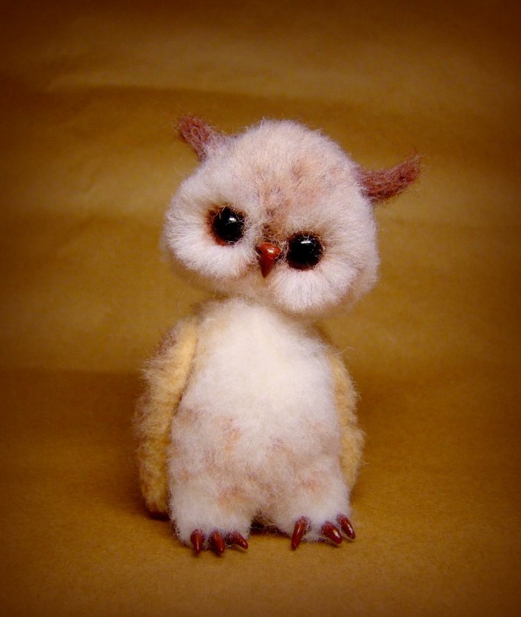 Совушка. Авторская игрушка Ольги Чернухо (фото 4)