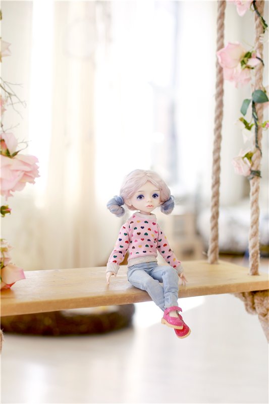 Много фотографий шарнирных кукол