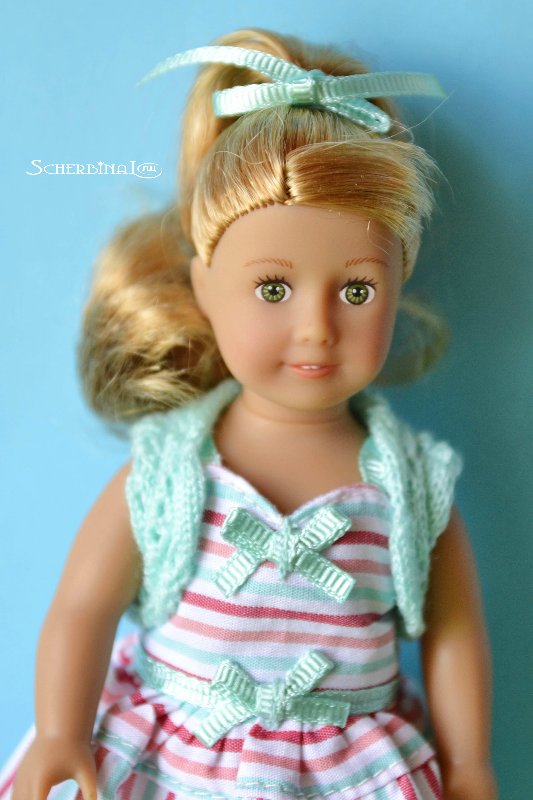 Американка приехала! Мини American Girl, полностью виниловая (фото 4)