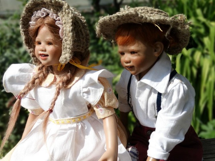 Том и Бекки Annette Himstedt (фото 5)