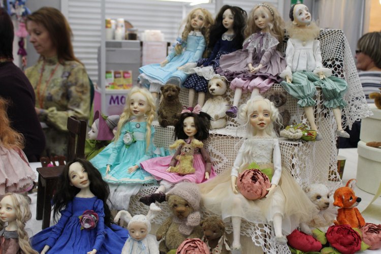 Тишинка! "Многофото", или "ах, сколько красоты!". Давайте любоваться вместе. Салон кукол 2016. Фотообзор