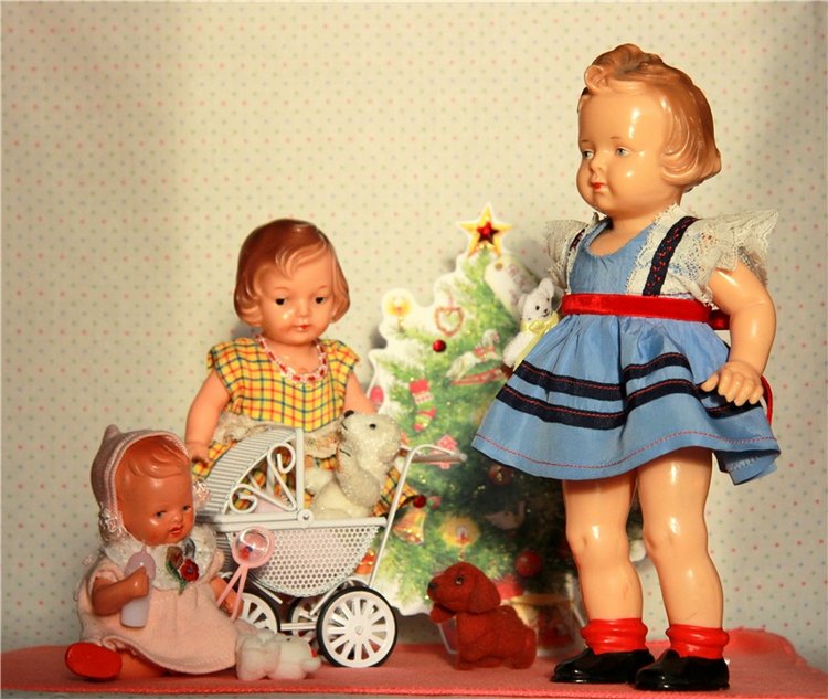 Сестрёнки — Винтажные куклы ГДР (Немки): Бигги (фото 10)