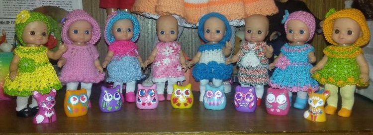 Сравнение молдов мини-куколок Chou-Chou. А одинаковы ли