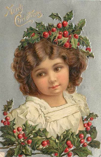 Немного прекрасного IV - старинные открытки Рождество (фото 5)