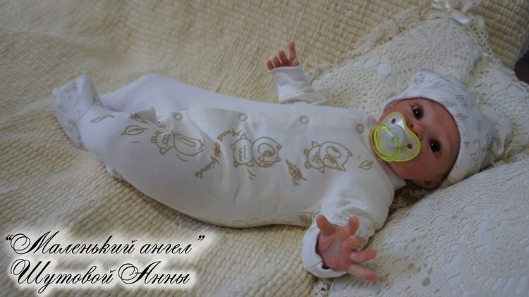 Пончик Полинка. Кукла реборн Шутовой Анны