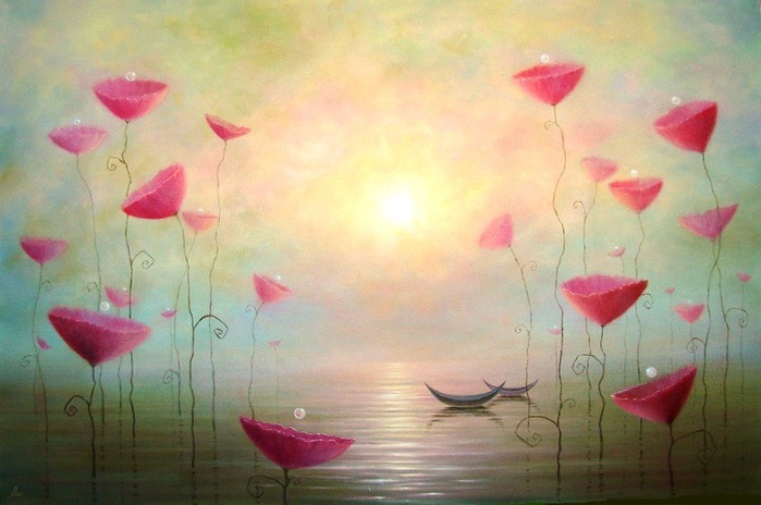 Мил мне жемчуг нежный на груди твоей