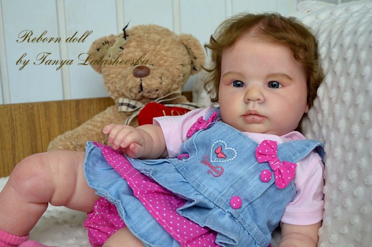 Ладушка, кукла реборн Татьяны Латашевской