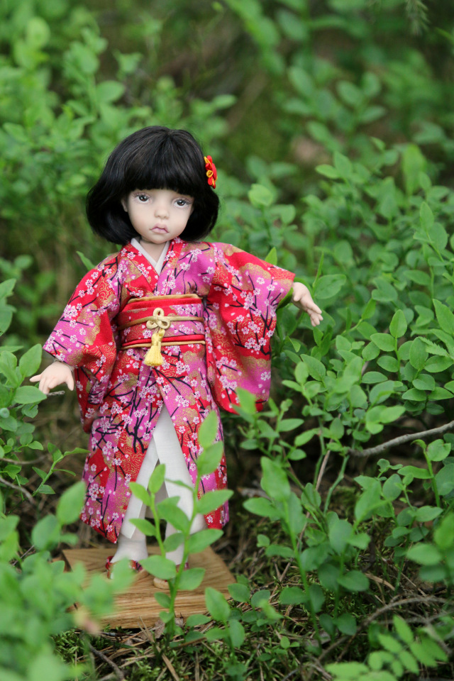 Харуми: фарфоровая шарнирная кукла | Бэйбики Харуми: фарфоровая шарнирная кукла