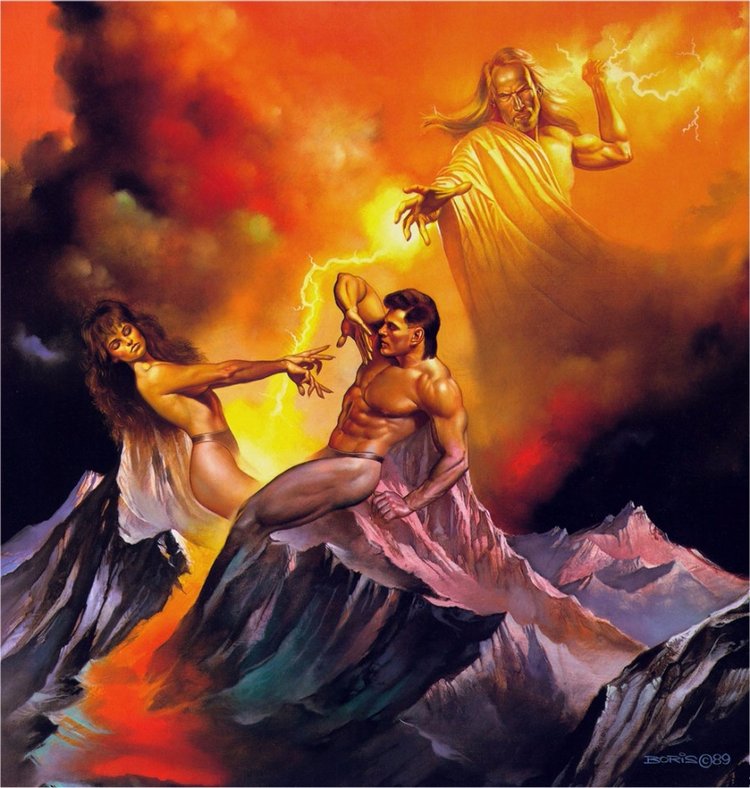 Мир фантастической живописи Бориса Вальехо (фото 5)