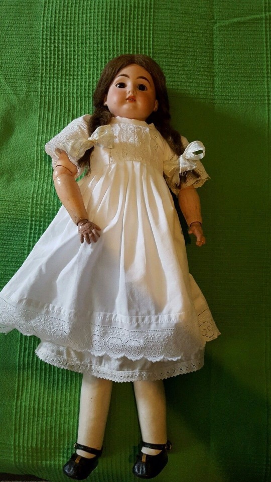 Куколка Armand Marseille Арманд Марсель 3200 на кожаном теле (фото 4)