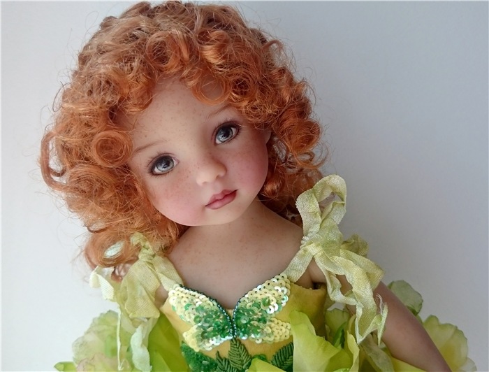 Мои пионы, Мона — Куклы Dianna Effner (Эффнер) из винила: Little Darling (фото 4)