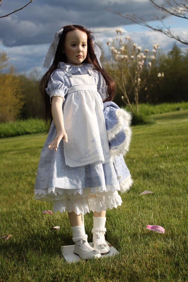 Процесс создания фарфоровых кукол - Джинн Гросс (Jeanne Gross). Часть Часть седьмая - Дети Цветов