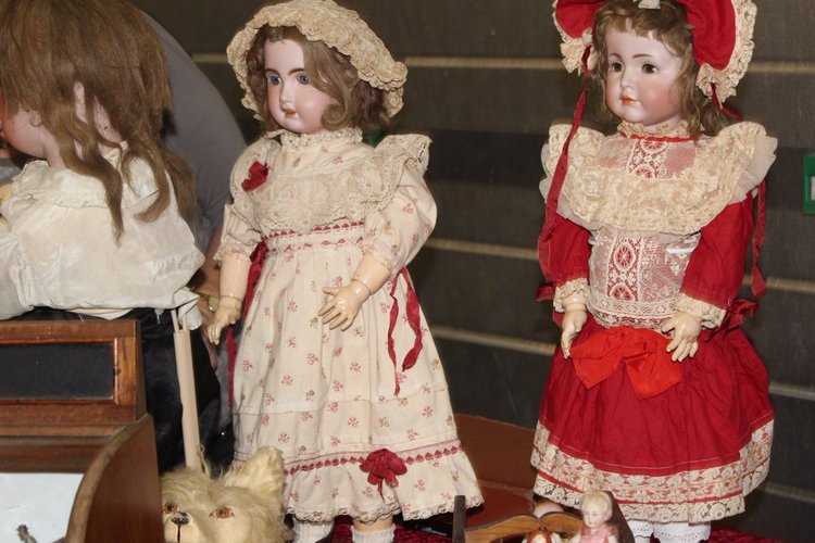 Выставка мишек, кукол и кукольной миниатюры в Голландии 2017 - часть третья