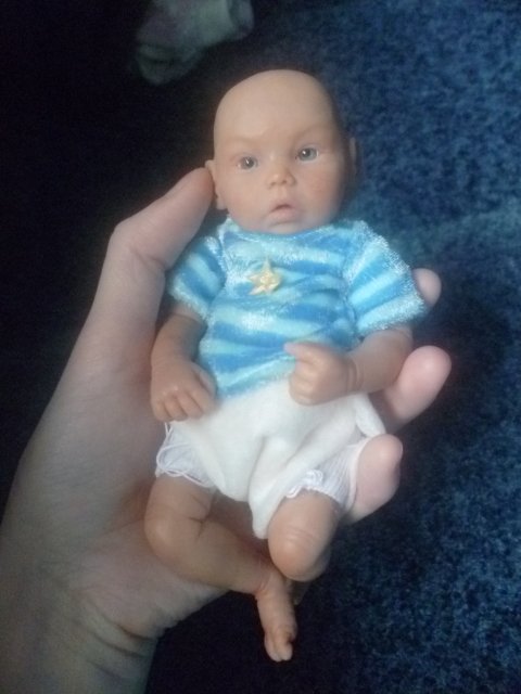 А у меня появился новый малыш! Кукла из ливингдолл - много фото