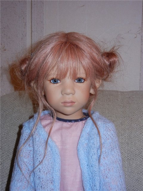 Моя нежная, грустная рыжулька Полинка (Pauline от Annette Himstedt, 2004)