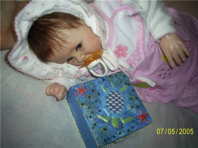 Шкатулка своими руками "Морское Дно"