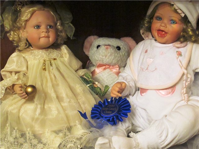 Фарфоровая кукла Honesty (Честность) от Linda Valentino-Michel (фото 7)