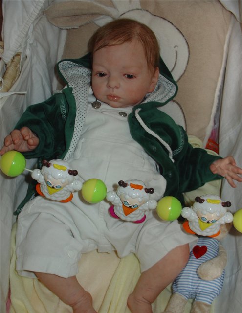 Игорёшка. Кукла Реборн из молда Алиса от Н. Блик