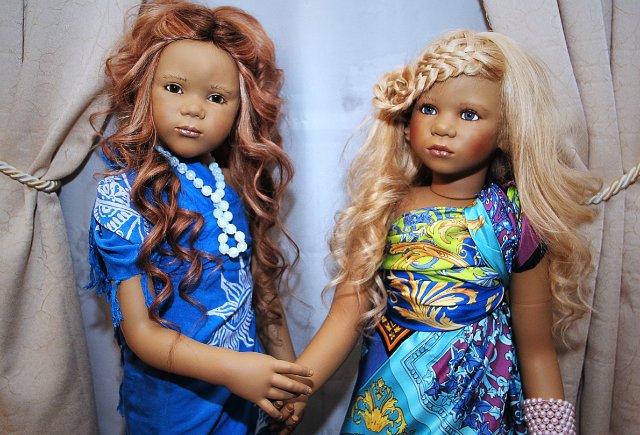 Яркие девчонки Таби и Бирка от Annette Himstedt (фото 4)