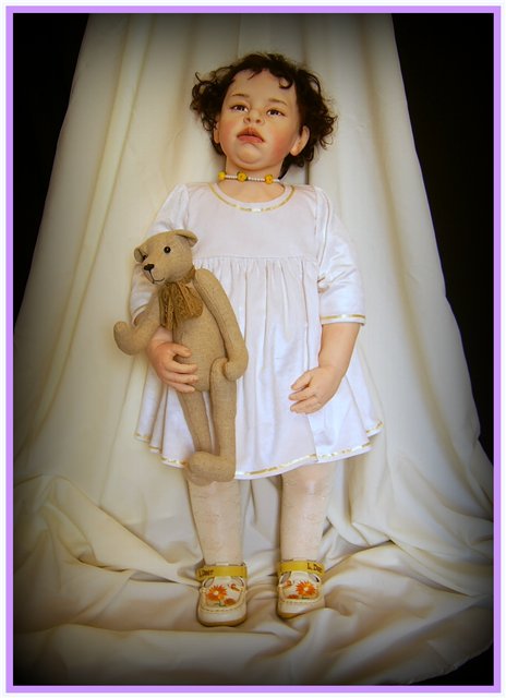 Авторская кукла Светланы Гришко. Вирсавия (фото 2)