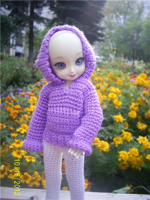 Сиреневый туман... Обновки для куклы БЖД
