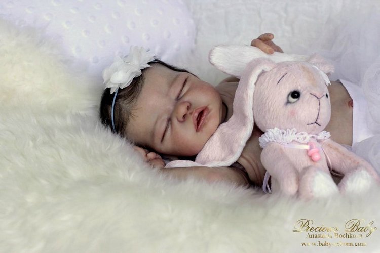 Малышка Квини. Кукла реборн Анастасии Бочковой (фото 2)