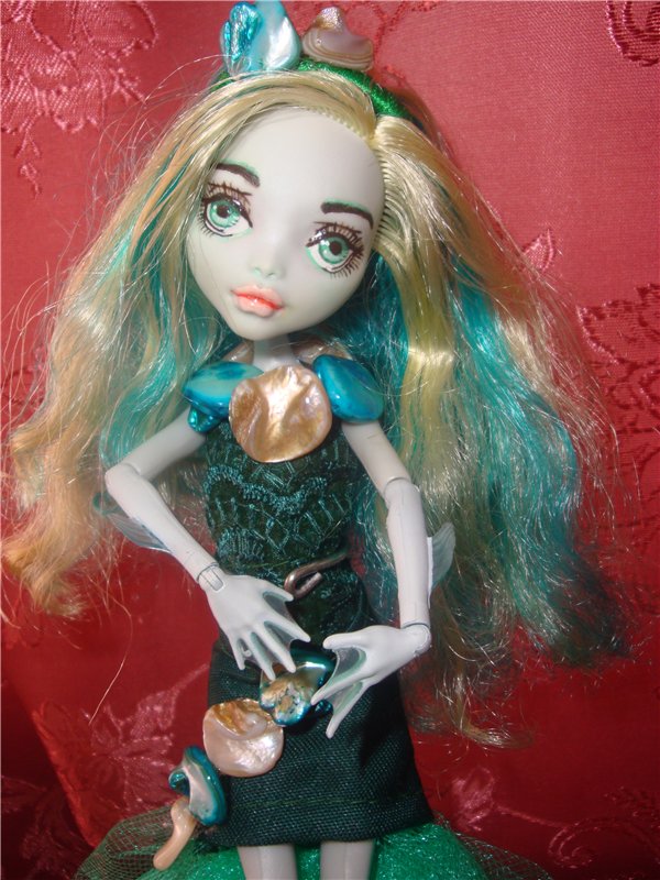 Русалка ООАК из Лагуны Monster high (фото 2)