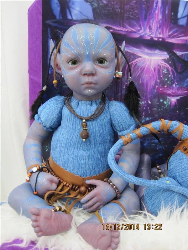 Канруху. Куколка - реборн Элины Кудрявцевой (фото 4)