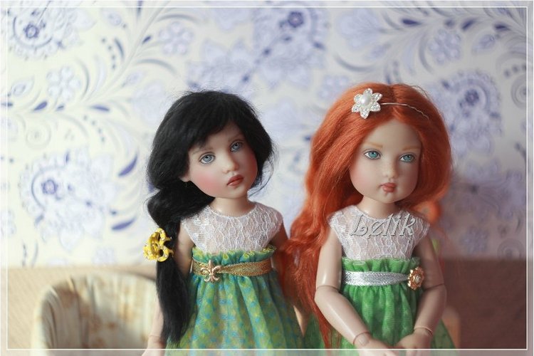 Уютные кресла и новые платья для моих любимиц Бетти и Оливки