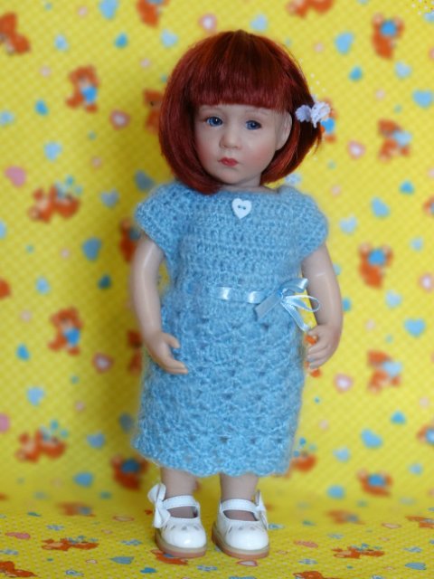 Голубое наваждение или много мохеровой пряжи (фото 7)