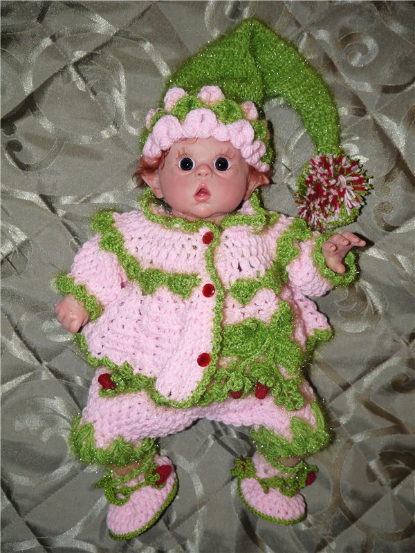 И снова эльфик Лукаша из молдика Офелия, кукла реборн Натальи Фединой, Baby-Zest