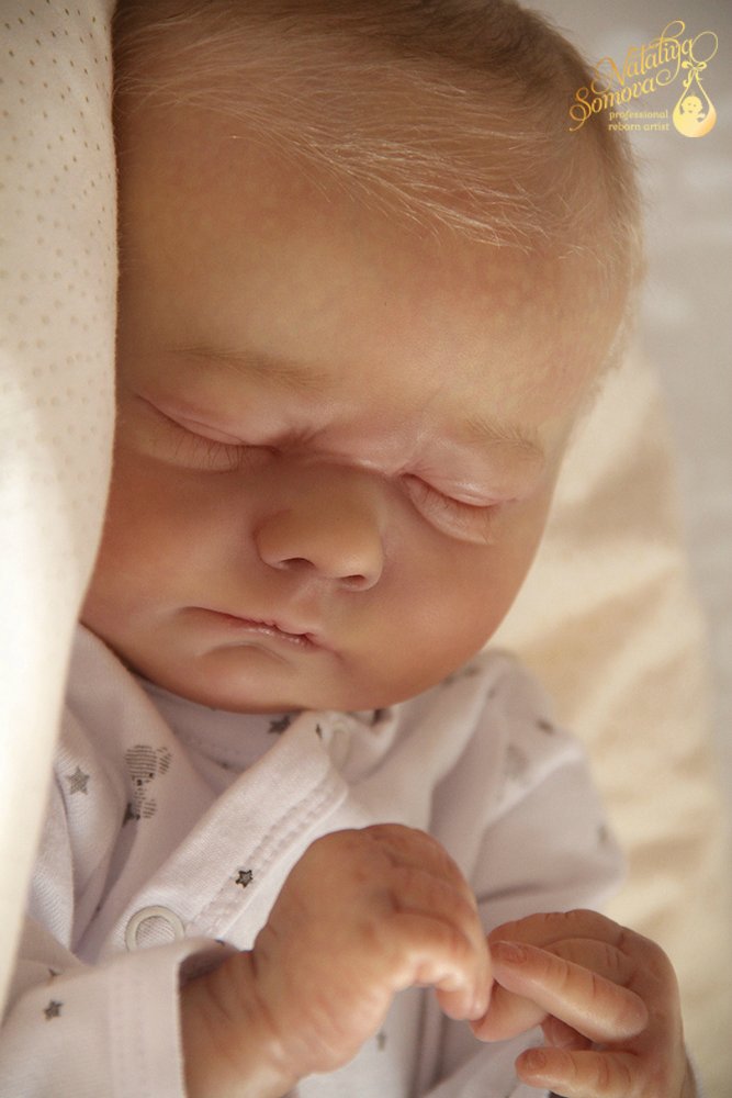 Макарик в роли Тигрули. Кукла реборн Наталии Сомовой (фото 7)