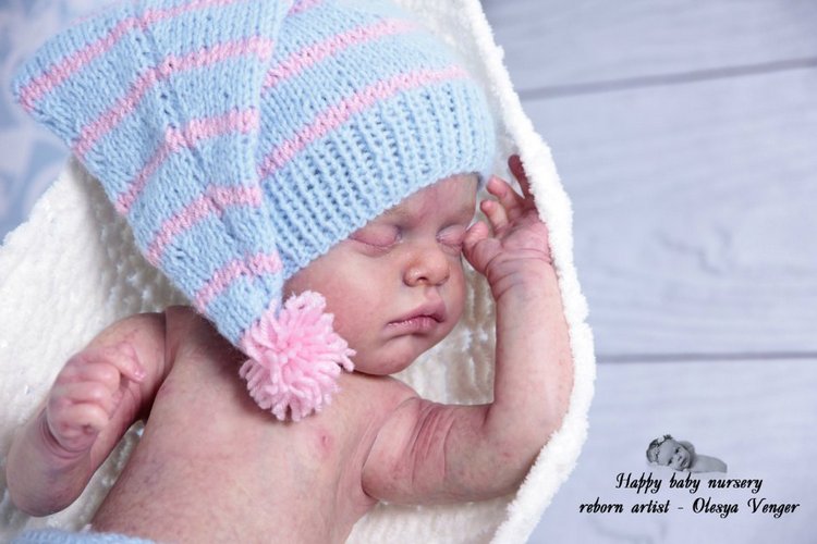 Моя принцесса Крошечка-Кокошечка. Кукла реборн Олеси Венгер