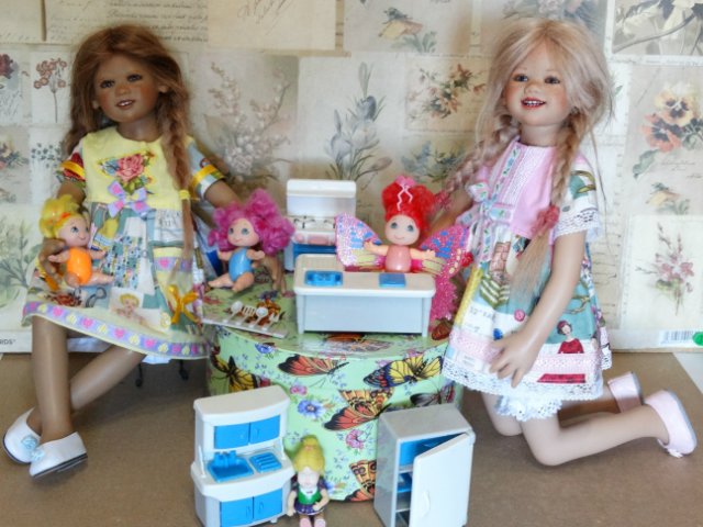 Как играют мои девочки Annette Himstedt