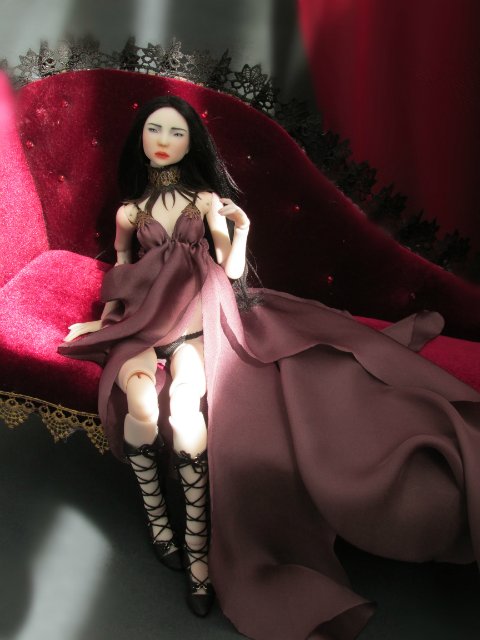 Авторские шарнирные куклы Адель и Верона