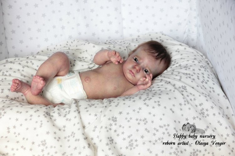 Моя Миша , Мишенька, Мишель! Кукла реборн Олеси Венгер