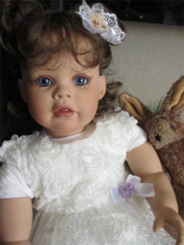 " Цветущая Яблонька"- моя новая работа ( для малышек Lee Middleton ,реборн и всеx подобныx малышек-очаровашек) (фото 8)